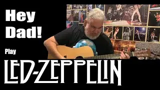 Hey Dad play Led Zeppelin!! &ldquo;Stairway to Heaven&rdquo; DENIED 😂😂 &ldquo;Babe, I&rsquo;m Gonna Leave You&rdquo;