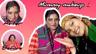 Today I did my mother makeup 💄 || vlog17 || anchuvlogs 