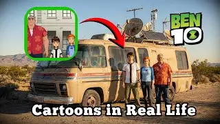 Ben 10 Cartoons vs Real Life BEN 10 Characters