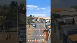Kereta Api Loncat Di Palang Pintu #keretaapi #gamekeretaapi #train