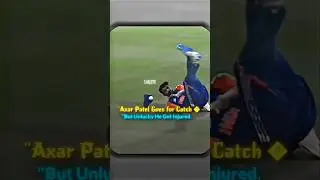 Axar Patel Got Injured 🤕💉#shorts#cricket#jaidmeel