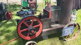 The Lancaster Project: Hot Air Engine Walk Around and Running