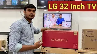 LG Smart TV 32 inch//best 32 inch tv 2021-2022//under 20 k smart tv//32lm563bptc lg tv unboxing