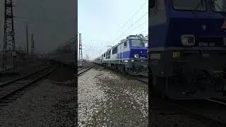 PaFaWag 104Eb #EP09_044 Przez Warszawę Wschodnią