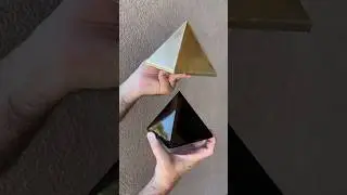 Making a pyramid of Nordic Gold  #gold #artist
