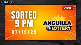Transmisi&oacute;n Sorteo Anguilla Lottery 9 PM VIVO de hoy Domingo 7 de Diciembre del 2025