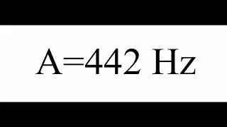 Tuning Note A (442 Hz)