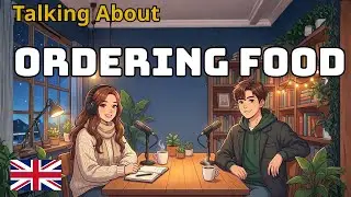 Talking About Ordering Food in English | Easy English Conversation Practice for Beginners