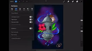 Exporting Procreate to Photoshop with Layers