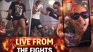 FULL BAD GIRL BOXING FIGHTS (ONE EYE LIVE)