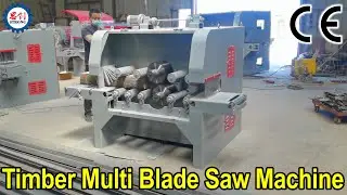 Automatic Timber Multi Blade Saw Machine For Sale