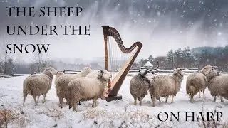 The Sheep Under The Snow | Manx Ballad | Played On Harp