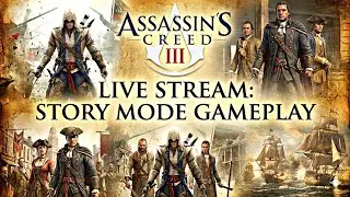 🔴LIVE PART-1 ASSASSIN'S CREED 3 REMASTERED GAMEPLAY#shortsfeed #assasinscreed #assassinarmy