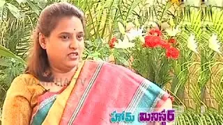 Smt. Padmavathi W/o Utham Kumar Reddy Interview - Home Minister