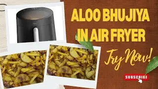 Aloo Bhujiya Recipe | Aloo Bhujiya in Air Fryer | @Meenusrecipes