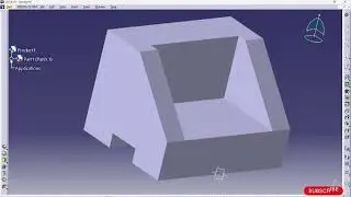 Learn how to create a 3D model in CATIA V5 step by step.