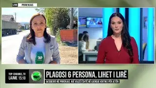 Top Channel/ Plagosi 6 persona, lihet i lirë/ Aksident në Përrenjas. Një vajzë në gjendje kritike