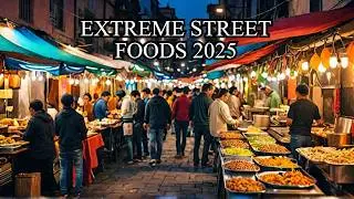 EXTREME Street Foods You MUST Try in 2025 (World Street Food)