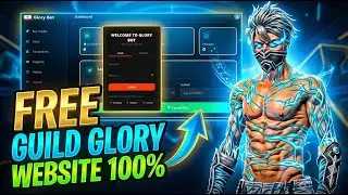 Free Fire Unlimited Guild Glory Bot 🔥| 100% working website  🤯