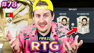 I did the Icon SBC again and got a duplicate EUSEBIO HAHA!! FIFA 23 RTG #78