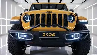 Jeep Gladiator B 2026 года — внедорожный монстр нового поколения наконец-то здесь!