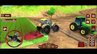 🚜 Realistic Tractor Farming Gameplay | Farming Simulator Tractor Driving 2026 #androidgames #gaming