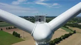 Construction du parc éolien de Buléon par VSB énergies nouvelles