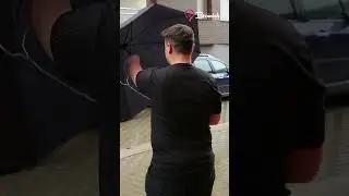 My Grandpa Taught Me This   #umbrella #hack #smart