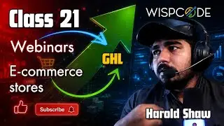 Class 21 - Webinars & GHL E-Commerce Stores (Urdu \ Hindi ) | Wispcode for HighLevel