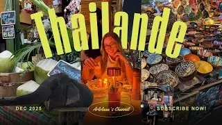MA PREMIERE FOIS EN THAILANDE 🇹🇭🐘🥢