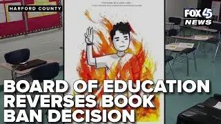 State Board of Education reverses decision to remove book from Harford Co. school library
