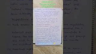 Importance and Scope Of Horticulture Assignment ✍️📘 #viral #shorts #horticulture #bscagriculture