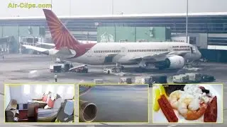 Air India Boeing 787-8 Dreamliner New Delhi to Frankfurt [AirClips full flight series]