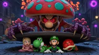 Зомби Марио Кордицепс атакует!🍄 Луиджи спасёт своего друга!