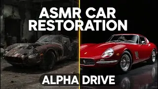 Abandoned 1972 Ferrari Dino 246 GT Restored to Perfection | ASMR Full Rebuild | Alpha Drive