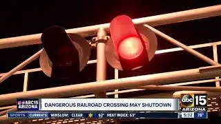 Deficient safeguards spur closure of train crossing near 35th Avenue/Indian School