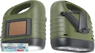 Simpeak 2 фонаря с ручным приводом и питанием от солнечной батареи, аварийный перезаряжаемый свет...