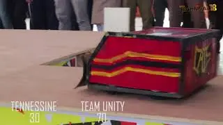 TechNival 2018 Battle of Bots Semi Final 1 (TENNESSINE vs TEAM UNITY)
