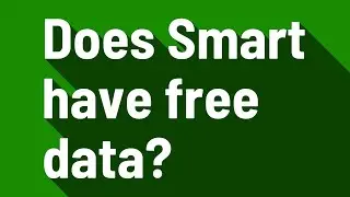 Does Smart have free data?