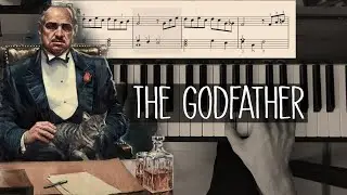 The Godfather | O Poderoso Chefão - Piano - Speak Softly, Love (com partitura)