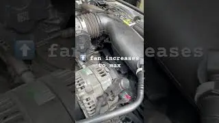 2018 Jeep Wrangler Radiator fan A/C issue