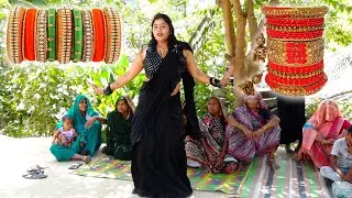 नई बहू का ससुराल में गदर डांस // मेरी भाभी को दिल बेचैन प्रीत जाने कौन से लगाई रे// आरती यादव