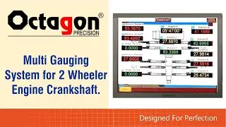 Octagon - Multi Gauging System for 2 Wheeler Engine Crankshaft.