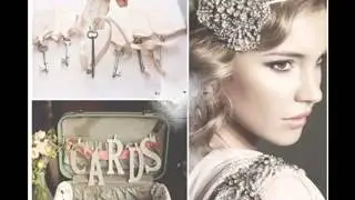 DIY Vintage wedding theme decorating ideas