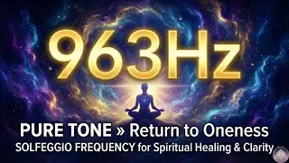 PURE 963Hz &raquo; Return to Oneness | Solfeggio Frequency for Spiritual Healing & Clarity
