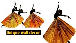 DIY Unique wall decor |Wall decor craft ideas |KK World a2z