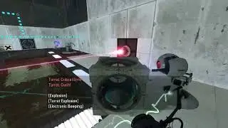 Checkered Tower (Portal 2 custom chamber)