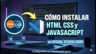 como INSTALAR HTML CSS y JAVASCRIPT en VISUAL STUDIO CODE 🚀
