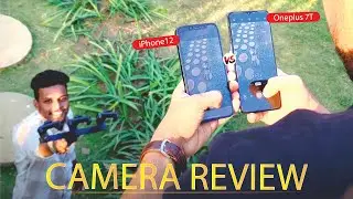(4k)iPhone 12 Vs OnePlus 7T - Detailed CAMERA Test🔥| Shocking Results! (HINDI)