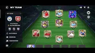 #football # Fc mobile 2026 #117 ovr squad   HUNTERX879 #shorts